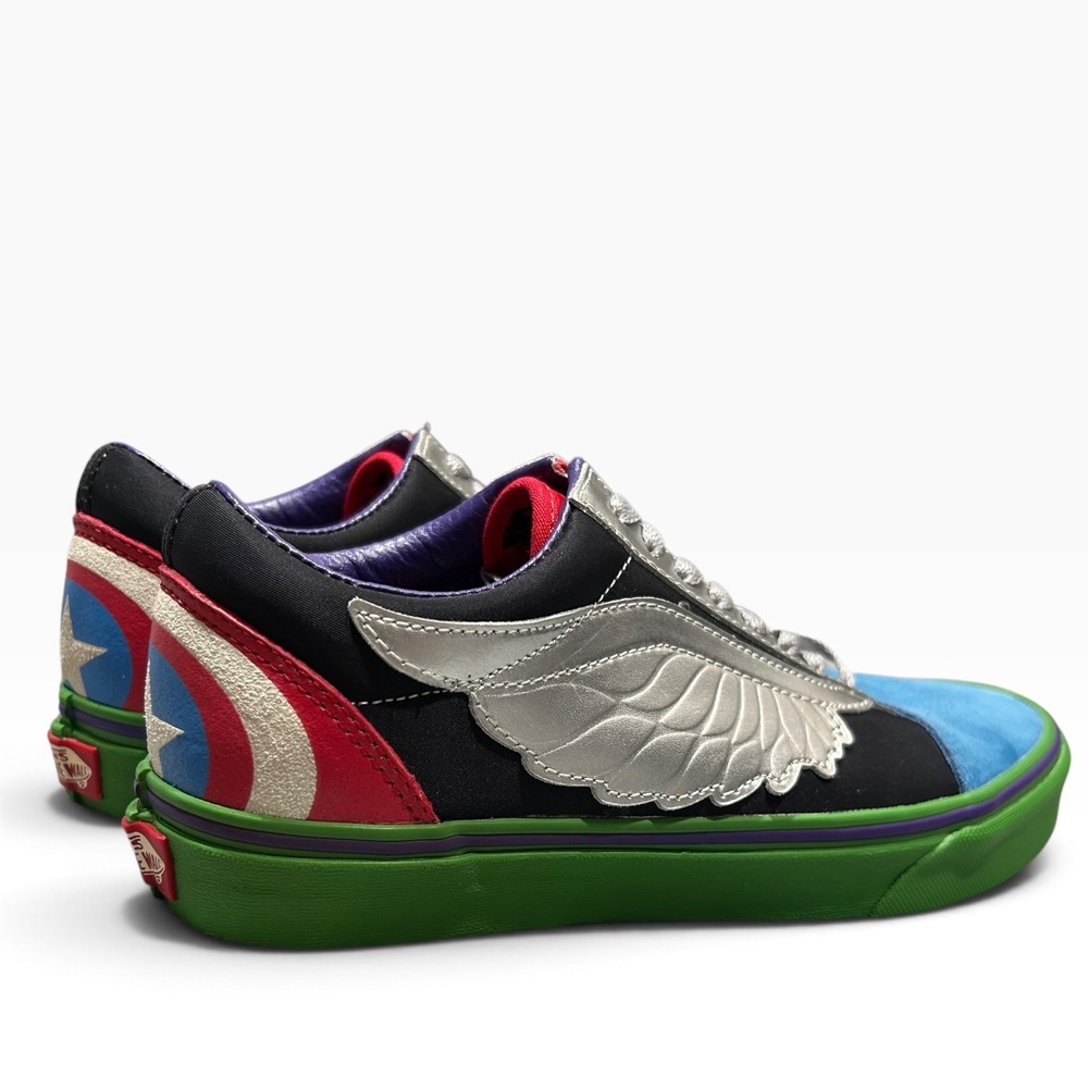 Vans x Marvel Avengers Old Skool Multi Character Sneakers Mens
